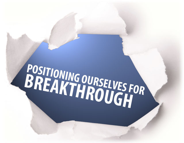 The One Thing You Need For A Breakthrough